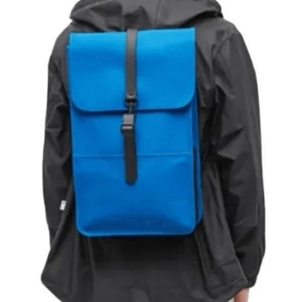 NWT Rains RuckSack Backpack in Waves Blue - Picture 9 of 11